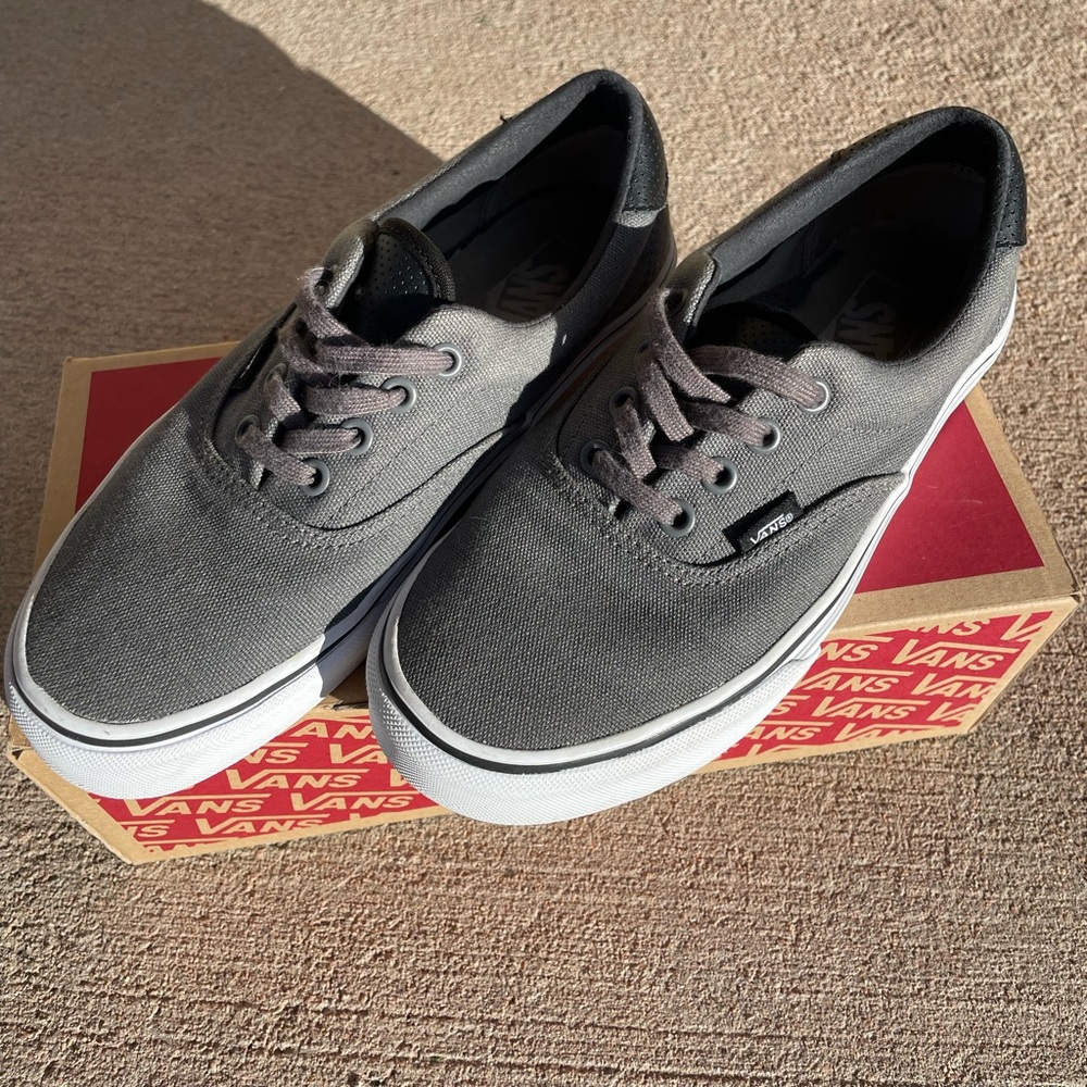 Pewter and Black Era 59 Vans